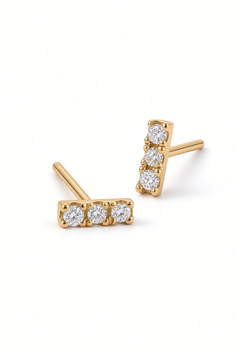 Half Strip Earrings