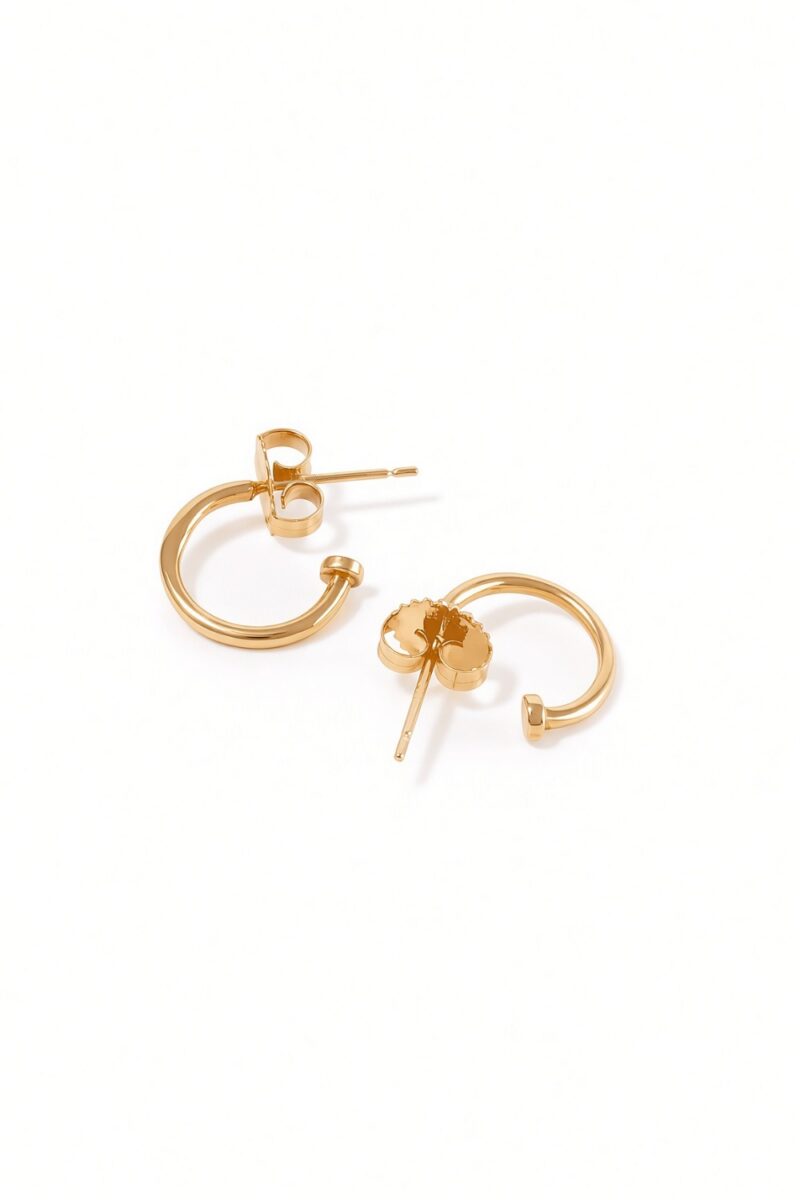 Huggie hoops